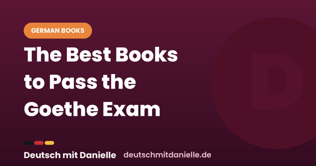 dmd best books goethe exam