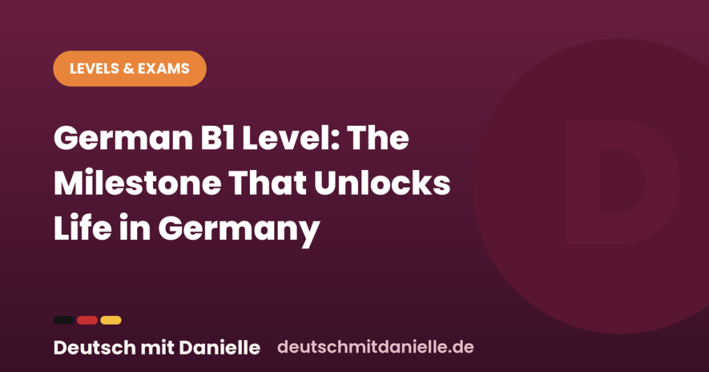 dmd german b1 level