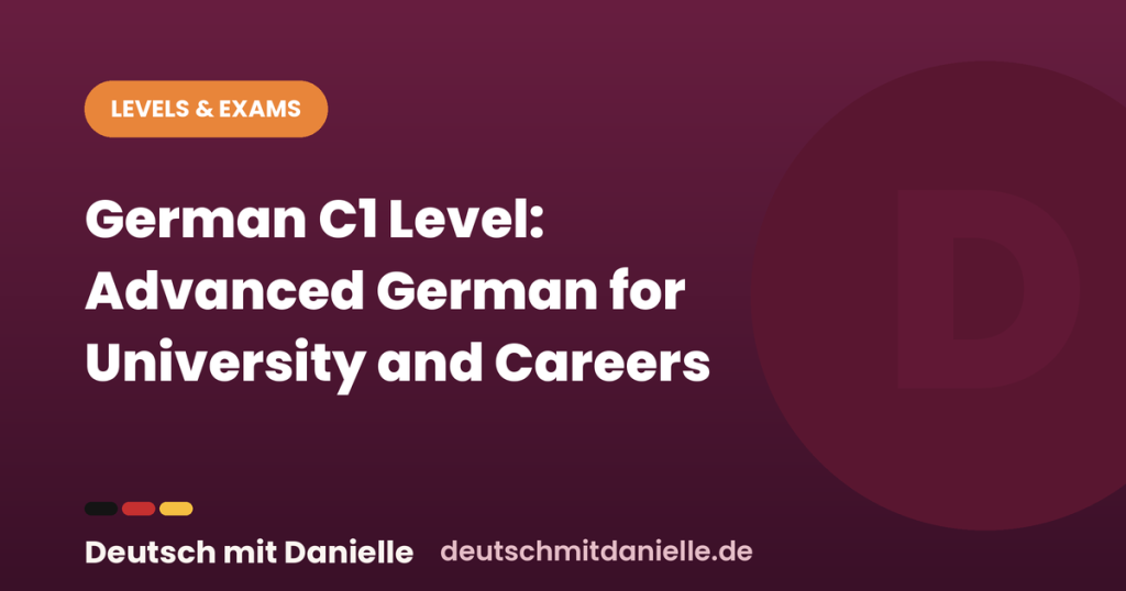 dmd german c1 level