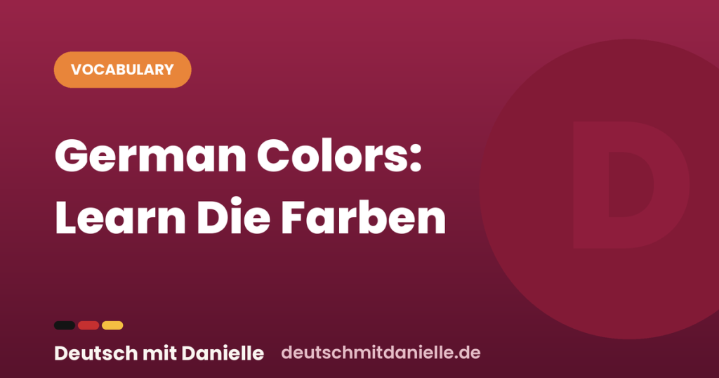 dmd german colors
