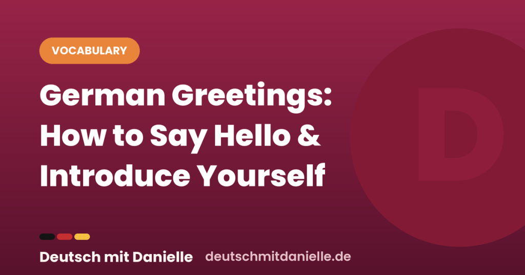 dmd german greetings